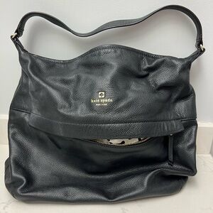 Kate Spade black leather bag